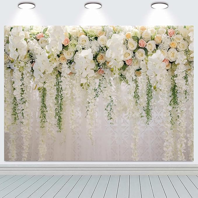 fondo pared flores