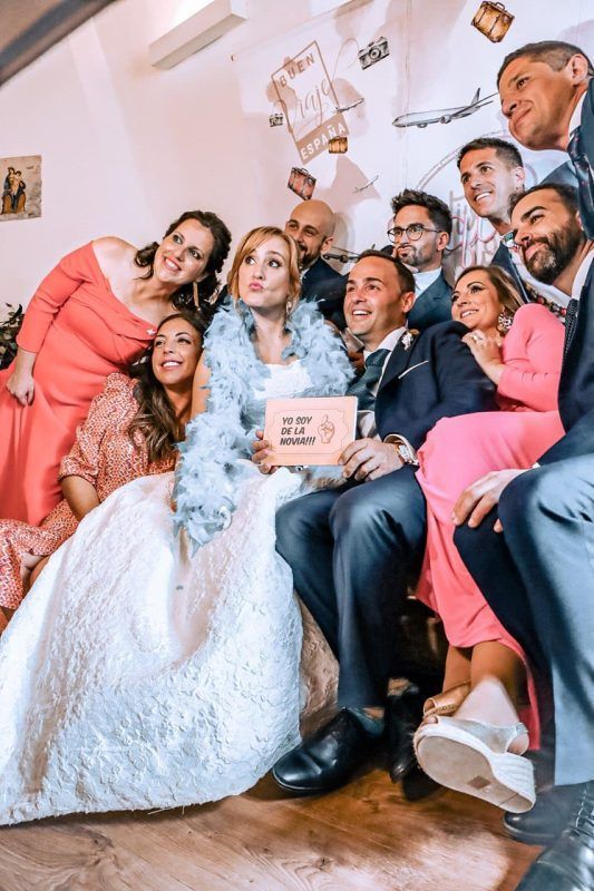 photocall boda